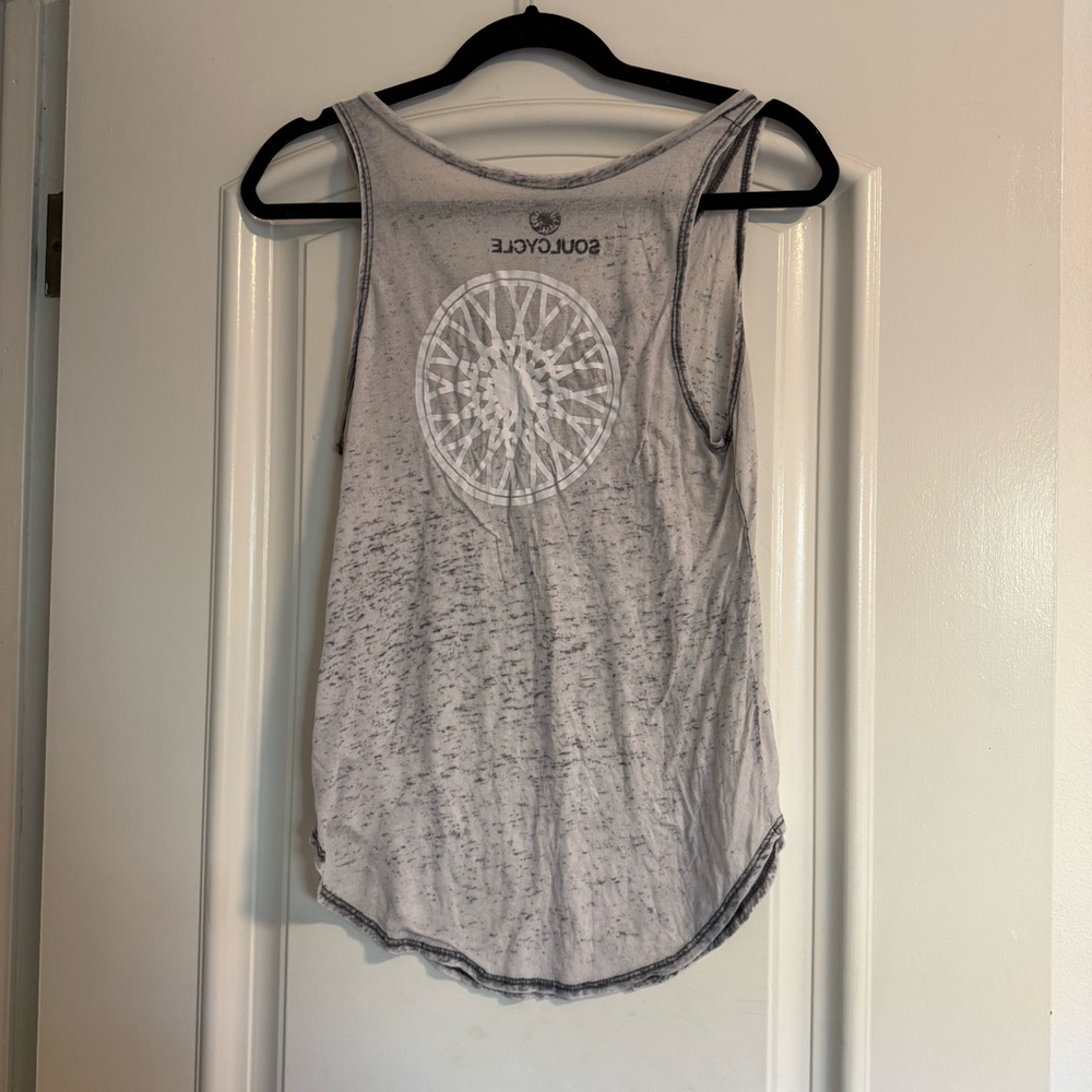 SoulCycle Light Gray Tank Top - Picture 2 of 2